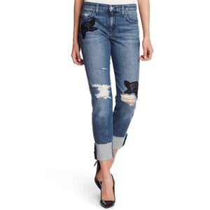 Joe's Jeans The Smith Embroidered Straight Leg